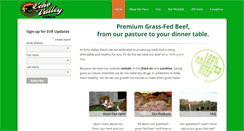 Desktop Screenshot of evrgrassfed.com